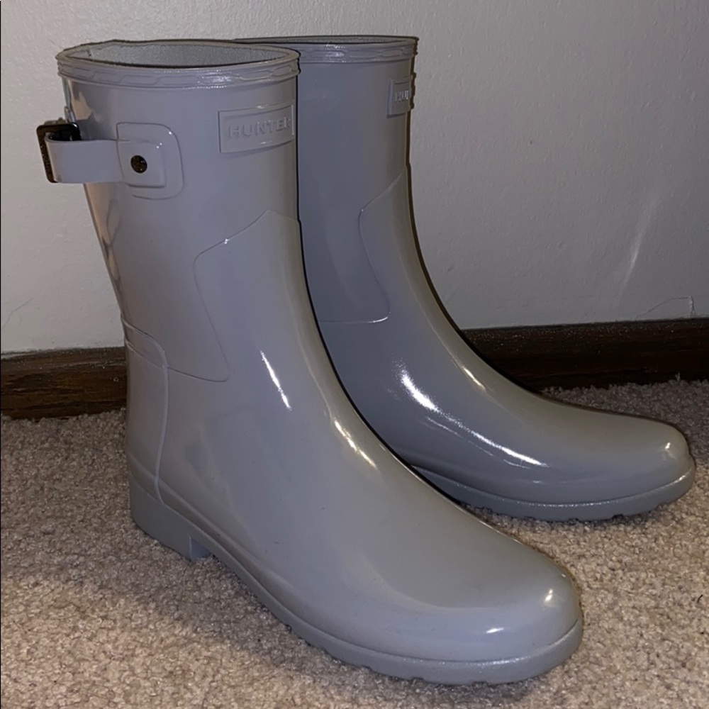 Hunter refined short rain boots